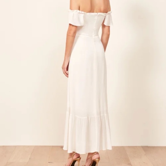 Reformation Brand New Ivory Butterfly Maxi Dress - Picture 2 of 5